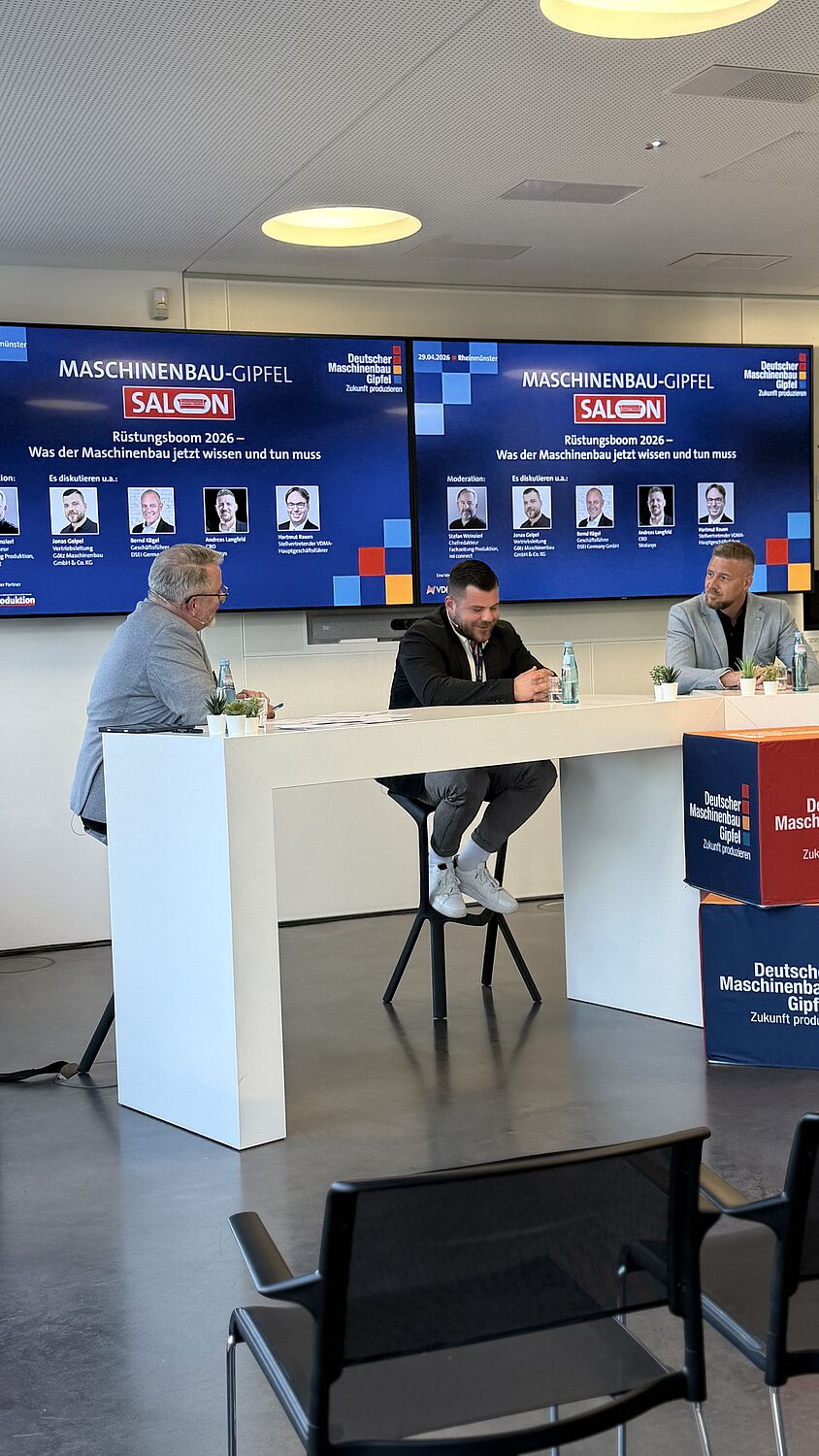 IMPRESSIONEN 12. MASCHINENBAU-GIPFEL SALON